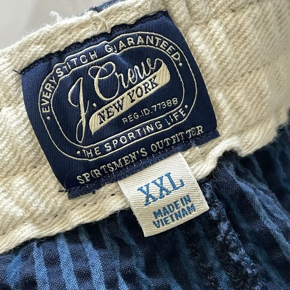 J.Crew Striped Shorts dock textured 5.5